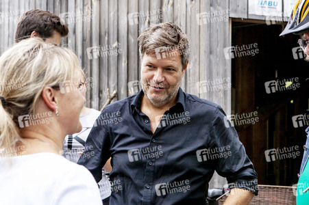 Wahlkampfveranstaltung von Bündnis 90/Die Grünen in Hoyerswerda