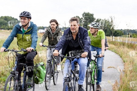 Wahlkampfveranstaltung von Bündnis 90/Die Grünen in Hoyerswerda