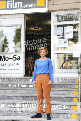 Fototermin mit Katja Kipping in Dresden