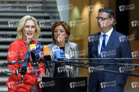 Pressekonferenz der SPD in Berlin