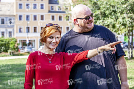 Wahlkampfveranstaltung der Partei Die Linke in Görlitz