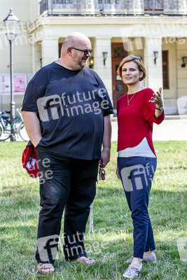 Wahlkampfveranstaltung der Partei Die Linke in Görlitz