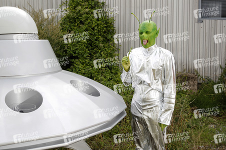 GEEK ART: Kleine grüne Männchen / Little Green Men Bodypainting