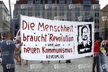 Demonstration 'Unteilbar' in Dresden