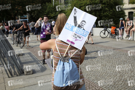Demonstration 'Unteilbar' in Dresden