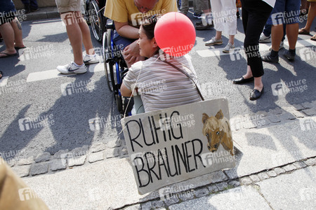 Demonstration 'Unteilbar' in Dresden