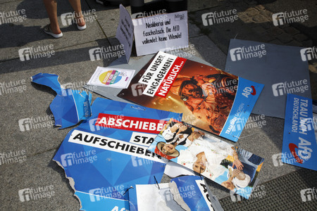 Demonstration 'Unteilbar' in Dresden