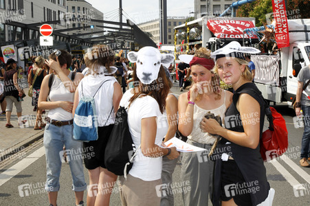 Demonstration 'Unteilbar' in Dresden