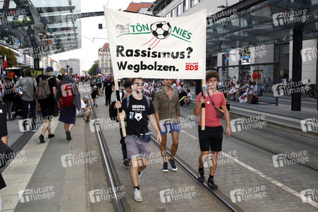 Demonstration 'Unteilbar' in Dresden