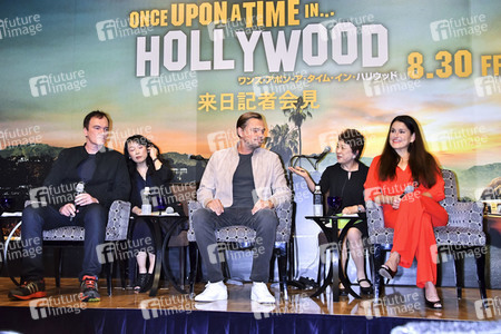 Pressekonferenz 'Once Upon a Time in... Hollywood' in Tokio