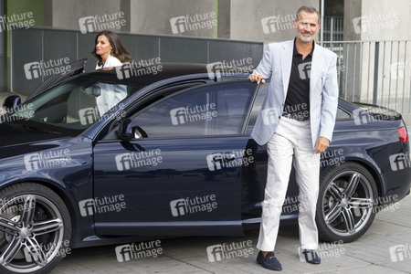 Die spanischen Royals zu Besuch im Hospital Universitario Quirónsalu in Pozuelo de Alarcón