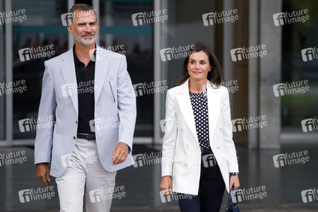 Die spanischen Royals zu Besuch im Hospital Universitario Quirónsalu in Pozuelo de Alarcón