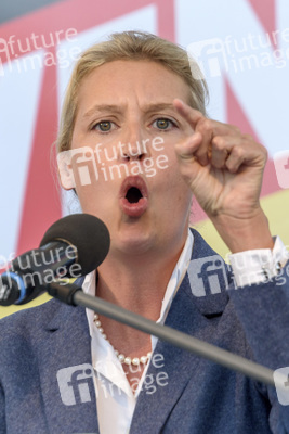 Wahlkampfveranstaltung der AfD in Oranienburg