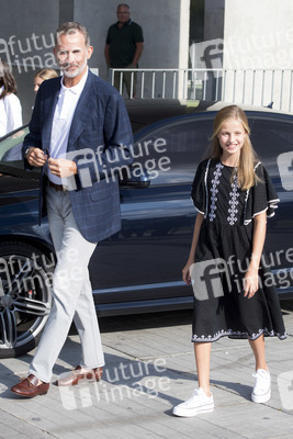 Die spanischen Royals zu Besuch im Hospital Universitario Quirónsalu in Pozuelo de Alarcón