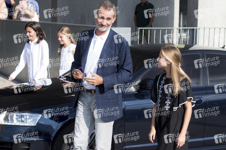 Die spanischen Royals zu Besuch im Hospital Universitario Quirónsalu in Pozuelo de Alarcón