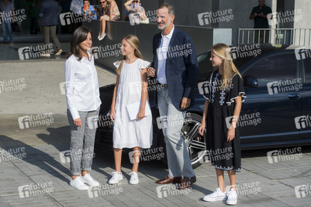 Die spanischen Royals zu Besuch im Hospital Universitario Quirónsalu in Pozuelo de Alarcón