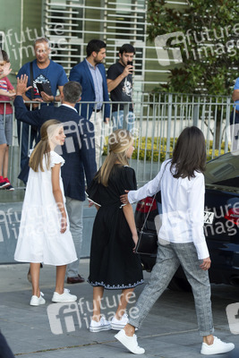 Die spanischen Royals zu Besuch im Hospital Universitario Quirónsalu in Pozuelo de Alarcón