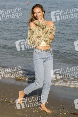 Photocall mit Candice Swanepoel, Internationale Filmfestspiele von Venedig 2019