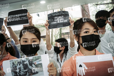 Streiks in Hongkong