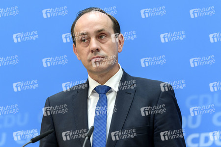 Pressekonferenz der CDU nach den Landtagswahlen in Brandenburg und Sachsen in Berlin