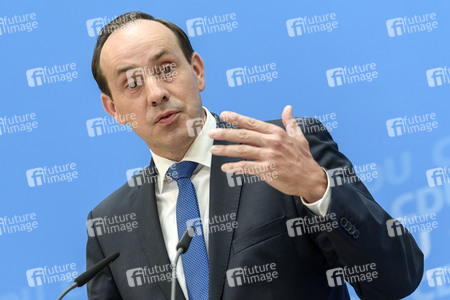 Pressekonferenz der CDU nach den Landtagswahlen in Brandenburg und Sachsen in Berlin