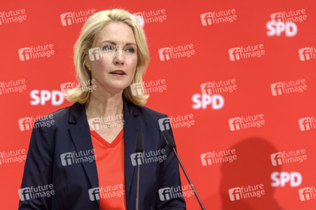 Pressekonferenz der SPD nach den Landtagswahlen in Brandenburg und Sachsen in Berlin