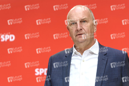 Pressekonferenz der SPD nach den Landtagswahlen in Brandenburg und Sachsen in Berlin