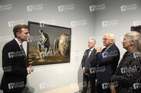 Eröffnung der Ausstellung 'Utopie und Untergang Kunst in der DDR' in Düsseldorf