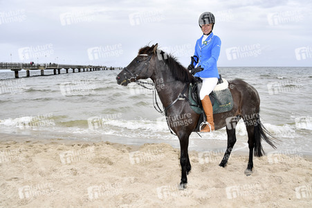 Empfang der Reiter beim Usedom Cross Country 2019