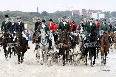 Empfang der Reiter beim Usedom Cross Country 2019