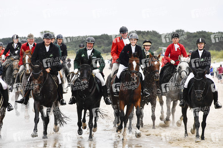Empfang der Reiter beim Usedom Cross Country 2019