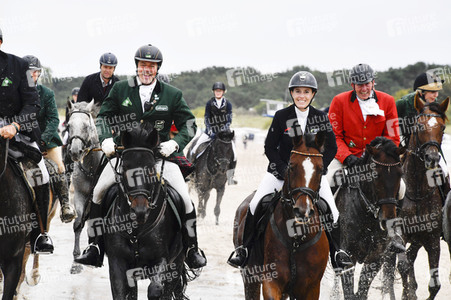 Empfang der Reiter beim Usedom Cross Country 2019