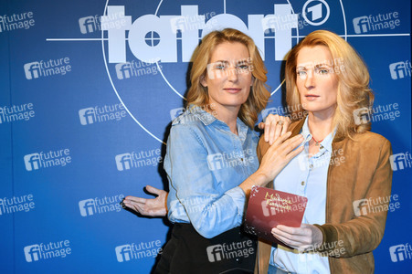 Enthüllung der Wachsfigur von Maria Furtwängler im Madame Tussauds Berlin