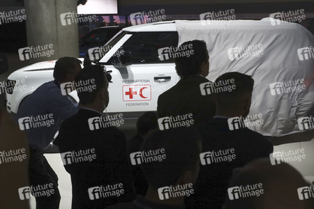 Weltpremiere des Land Rover Defender in Frankfurt