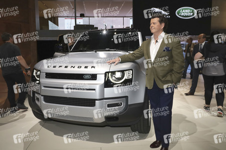 Weltpremiere des Land Rover Defender in Frankfurt