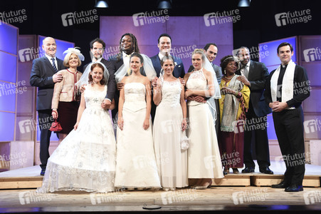 Theaterprobe 'Monsieur Claude und seine Töchter' in München