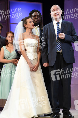 Theaterprobe 'Monsieur Claude und seine Töchter' in München