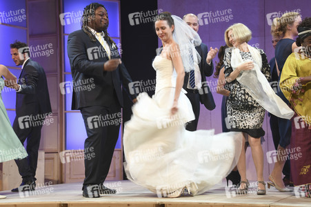 Theaterprobe 'Monsieur Claude und seine Töchter' in München