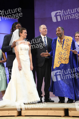 Theaterprobe 'Monsieur Claude und seine Töchter' in München