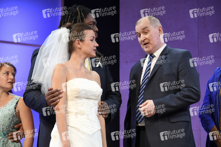 Theaterprobe 'Monsieur Claude und seine Töchter' in München