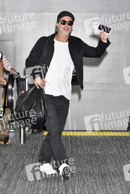 Ankunft von Brad Pitt in Narita