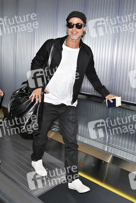 Ankunft von Brad Pitt in Narita