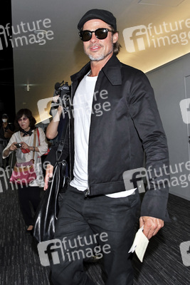 Ankunft von Brad Pitt in Narita