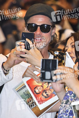 Ankunft von Brad Pitt in Narita