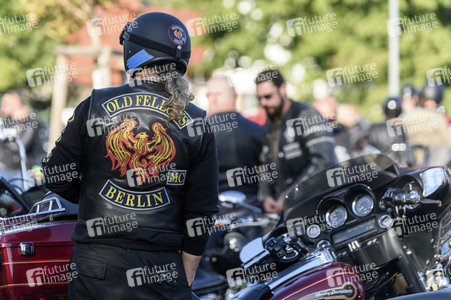 Biker Demo in Berlin