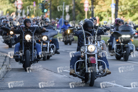 Biker Demo in Berlin