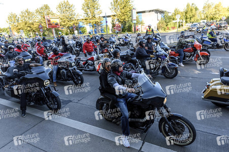 Biker Demo in Berlin