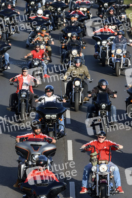Biker Demo in Berlin