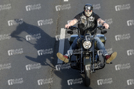 Biker Demo in Berlin