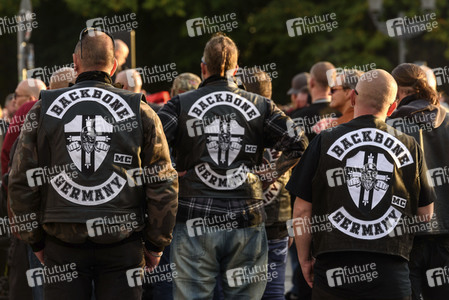 Biker Demo in Berlin